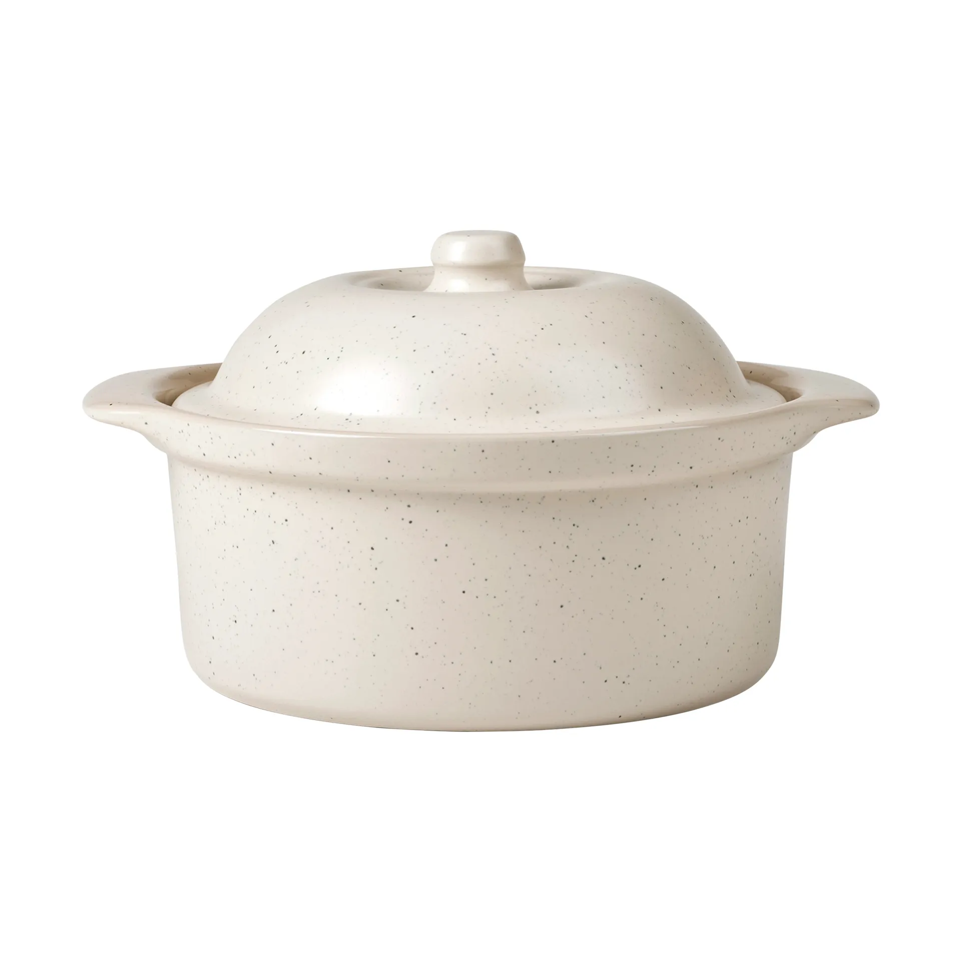 Vig ovenproof dish （含盖子）, 20.5x24 cm, 米色 Broste Copenhagen