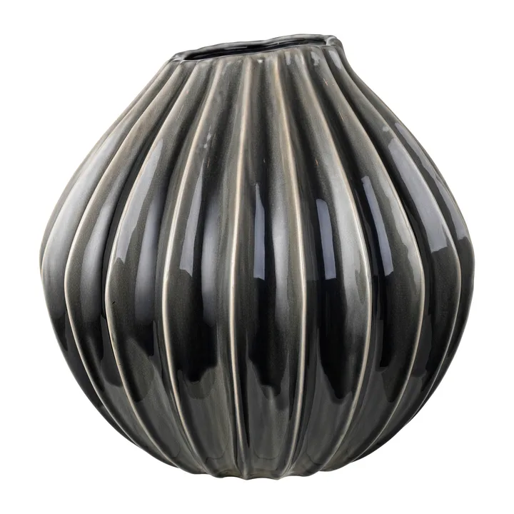 Wide 烟珍珠色花瓶 - 40cm - Broste Copenhagen