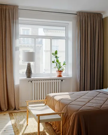 Bartha 台灯 74 cm - 褐色-米色 - By Rydéns