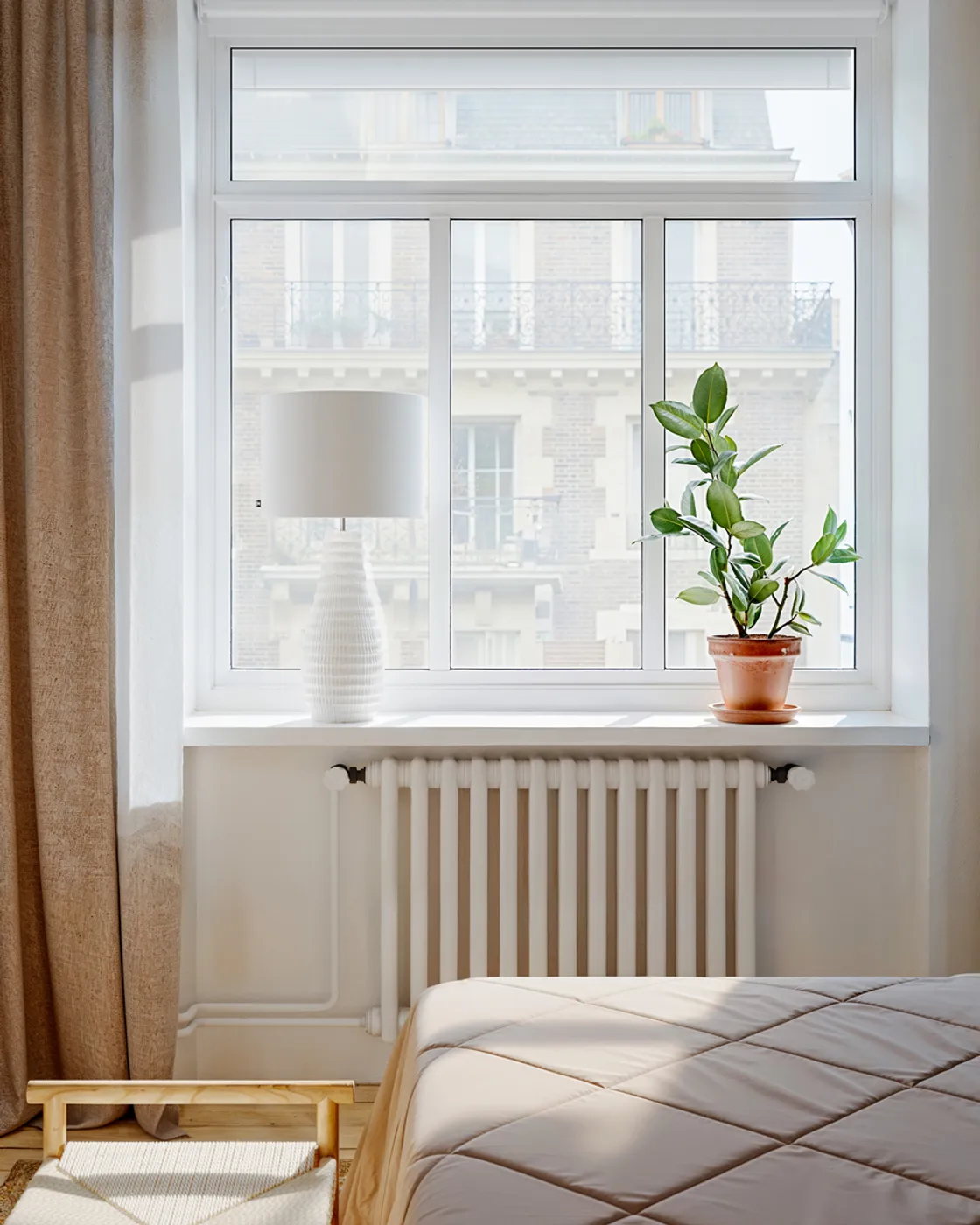 Bartha 台灯 74 cm, Creme-米色 By Rydéns