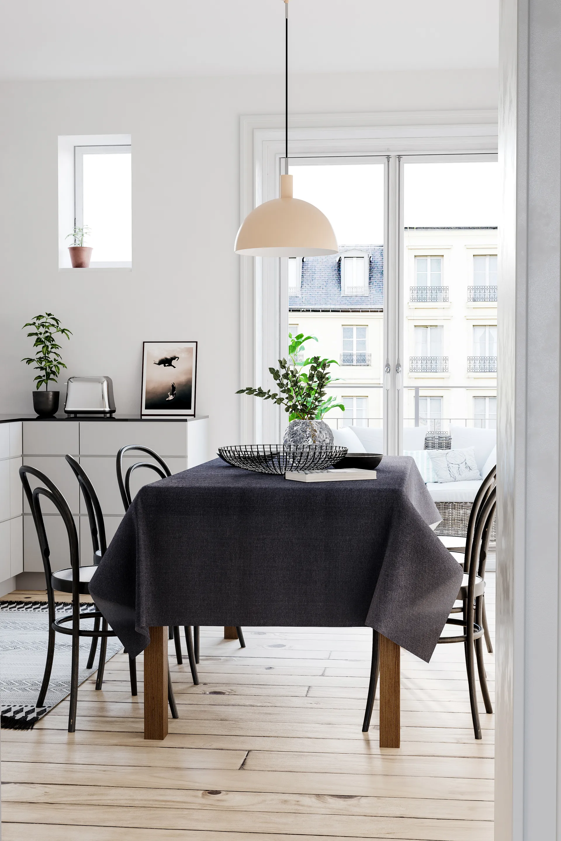 Cabano 半圆吊灯, 米色 By Rydéns