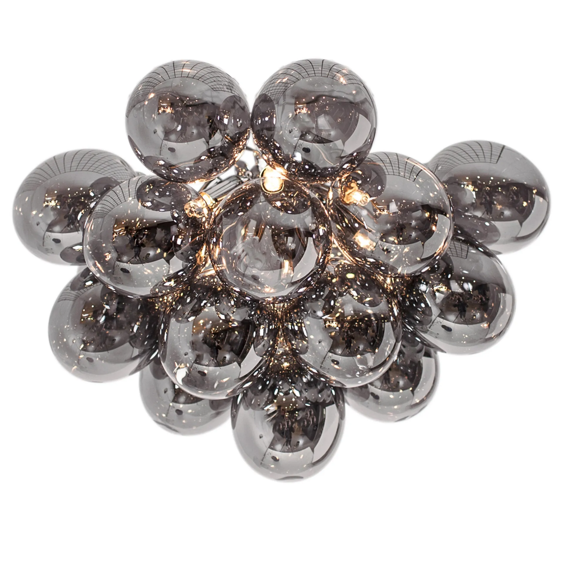 Gross 天花板吸顶灯/气球吊灯 Ø 50 cm, 烟灰色 By Rydéns