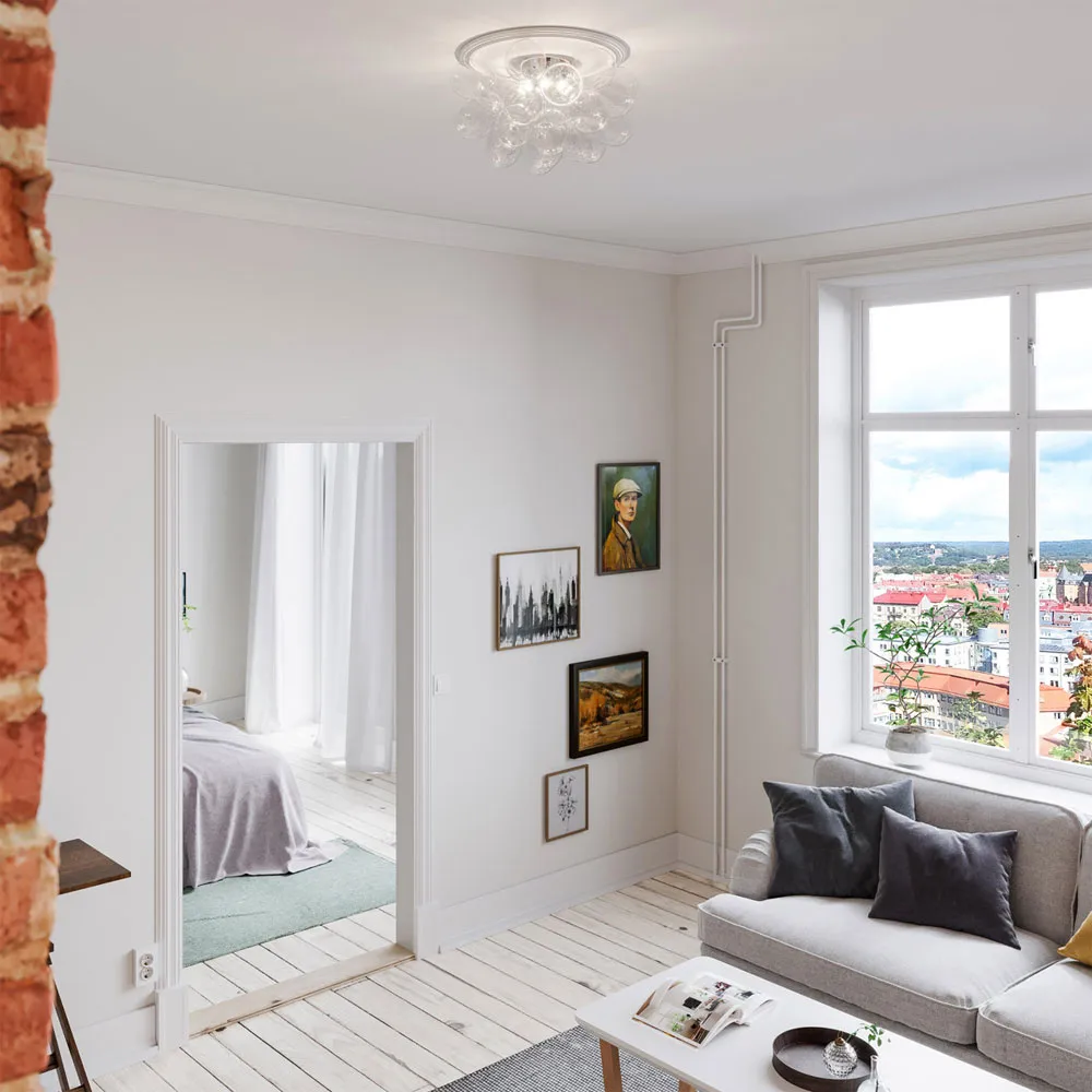 Gross 气球吊灯, 透明，大号 By Rydéns