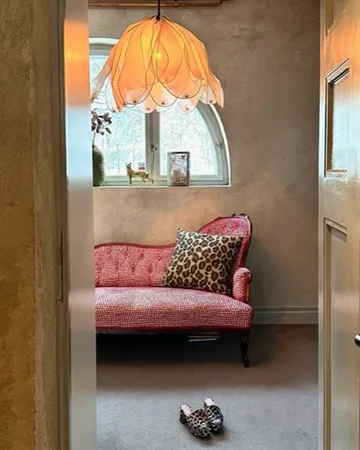 Lou Lou 吊灯 Ø80 cm - 粉色 - By Rydéns