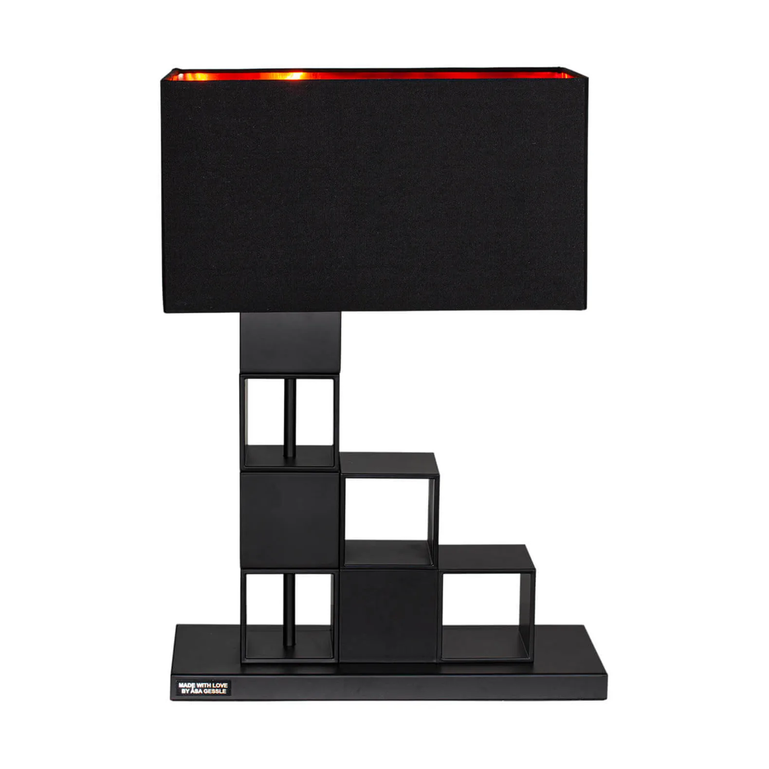 Love Is All 台灯 55,5 cm, 哑光 黑色 By Rydéns