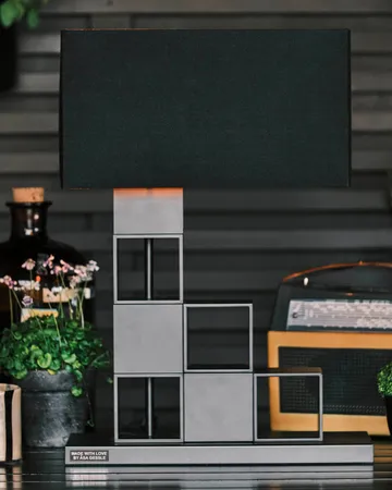 Love Is All 台灯 55,5 cm - 哑光 黑色 - By Rydéns