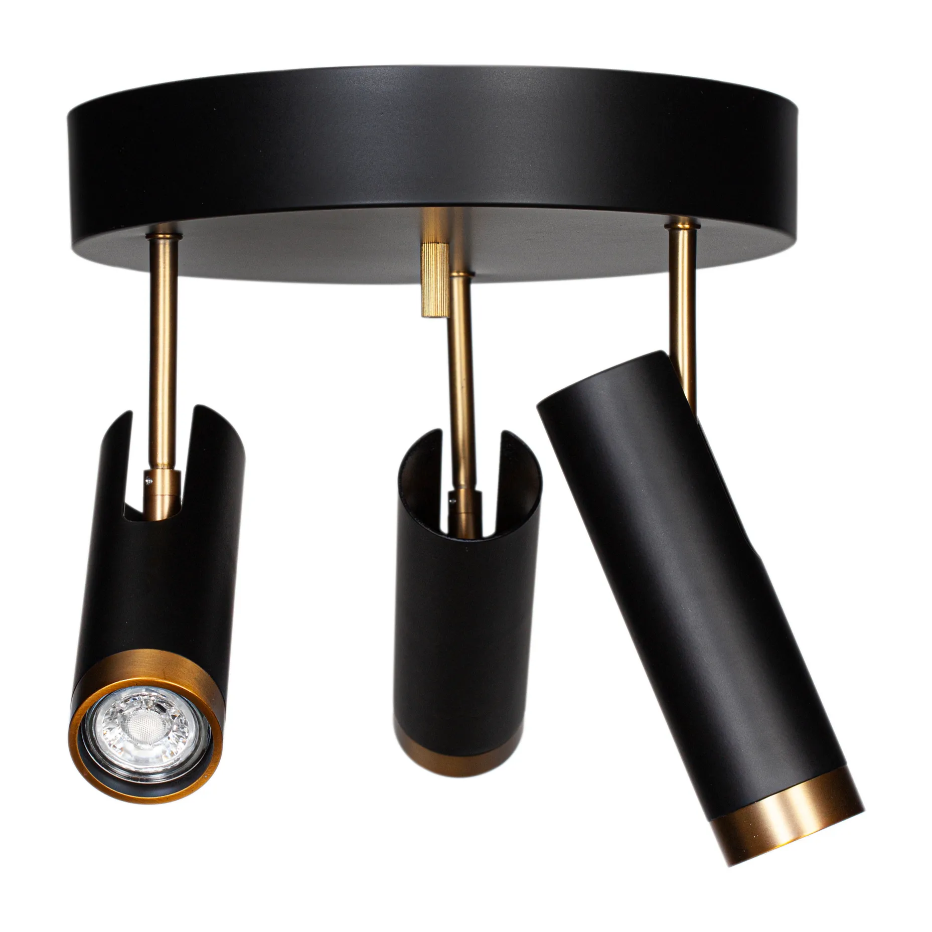 Puls 天花板吸顶灯/聚光灯, 哑光黑 By Rydéns