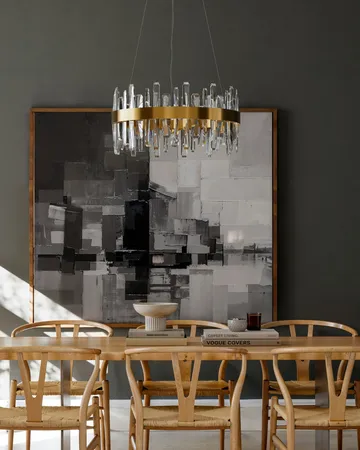 Triumph 天花板灯 Ø60 cm - 黄铜-透明 - By Rydéns