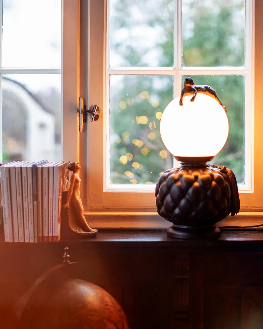 Viva La Diva 台灯 45 cm, 黑色-哑光 白色 By Rydéns