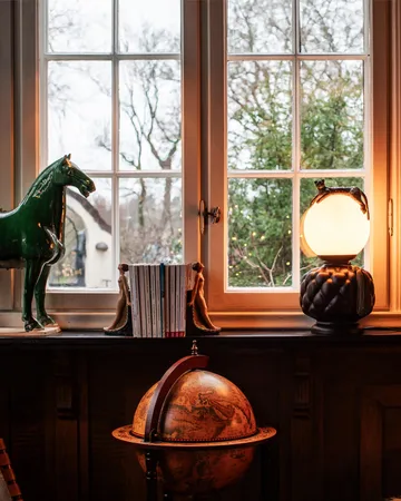 Viva La Diva 台灯 45 cm - 黑色-哑光 白色 - By Rydéns