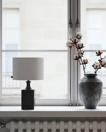 Woody 台灯 41 cm - 黑色-白色 - By Rydéns