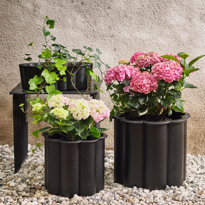 Gråsippa plant pot, 黑色, no. 1 Ø33 cm Byarums bruk