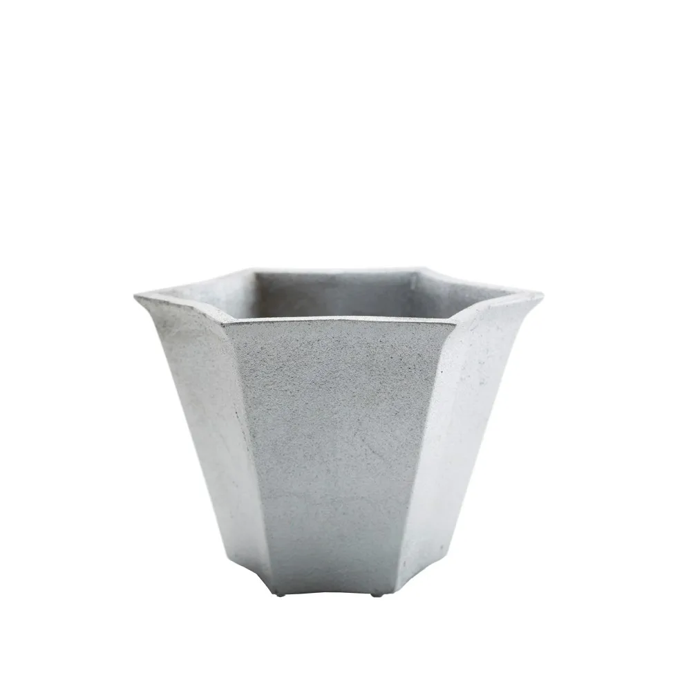Stjärnkruka 盆, 铝色_矮款_Ø23cm Byarums bruk