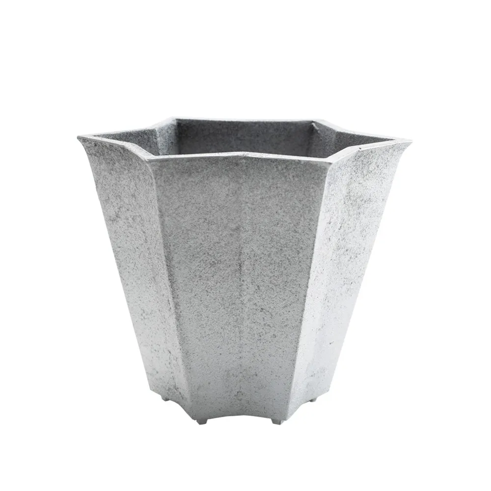 Stjärnkruka 盆, 铝色_高款_Ø30cm Byarums bruk