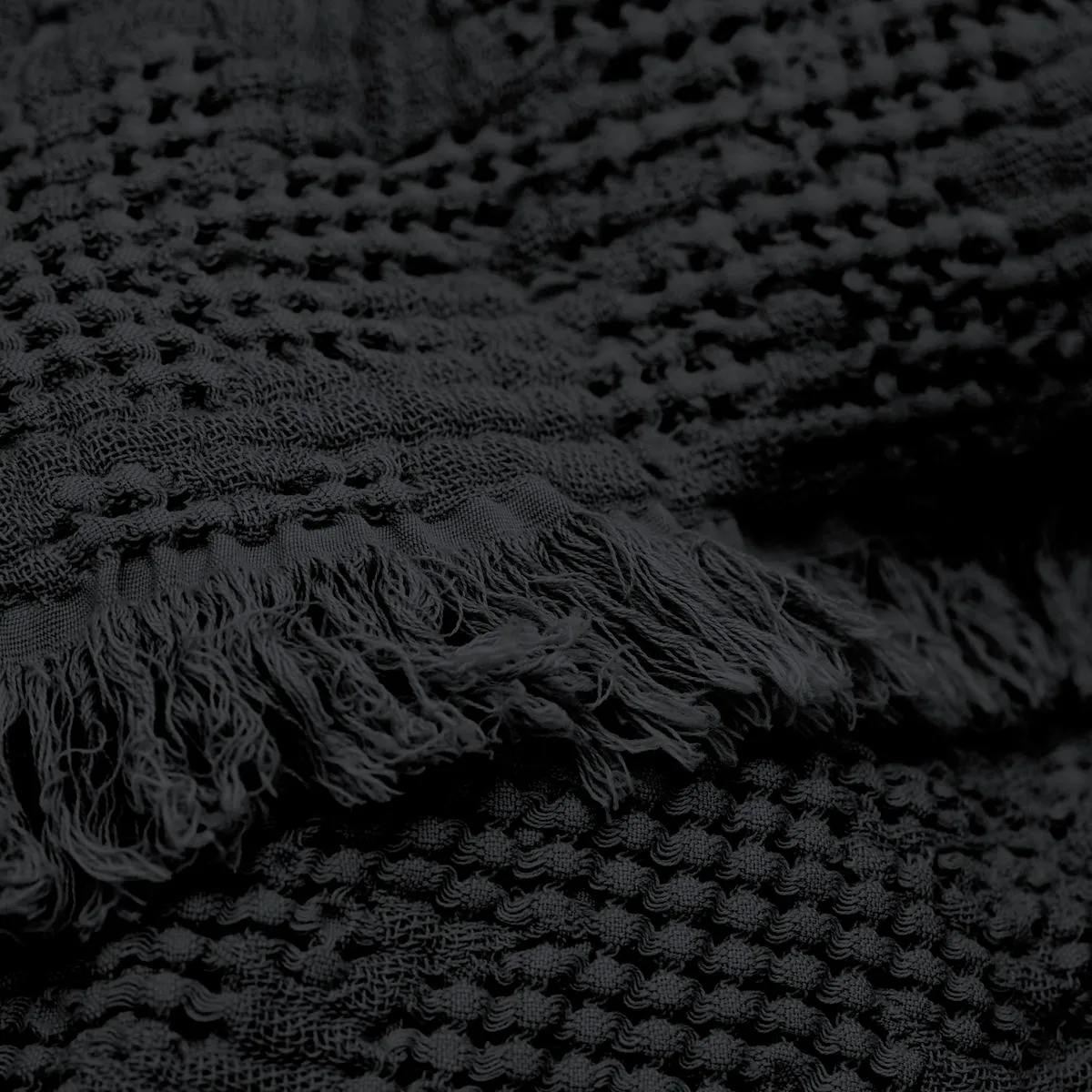 Hilda bedspread 240x280 cm, Coal byNORD