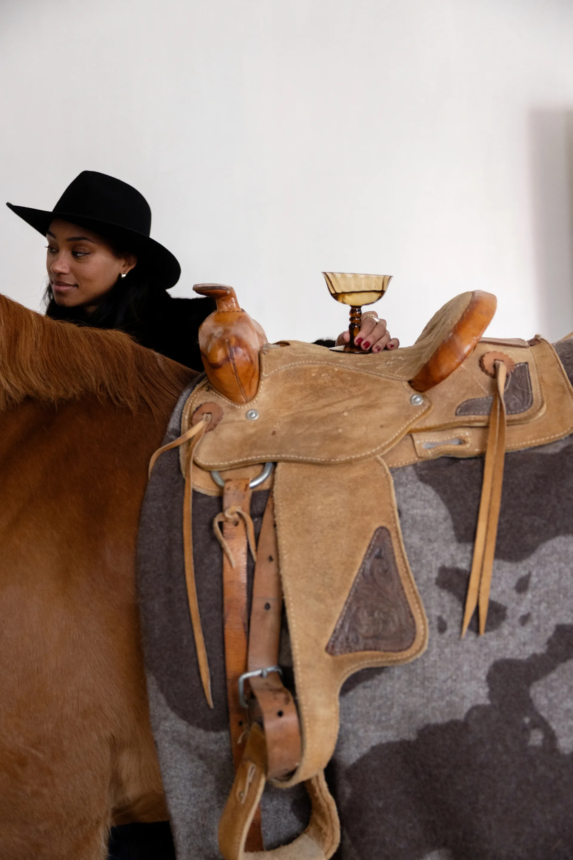 Anima 毯子 130x200 cm, 奶牛花纹 Byon