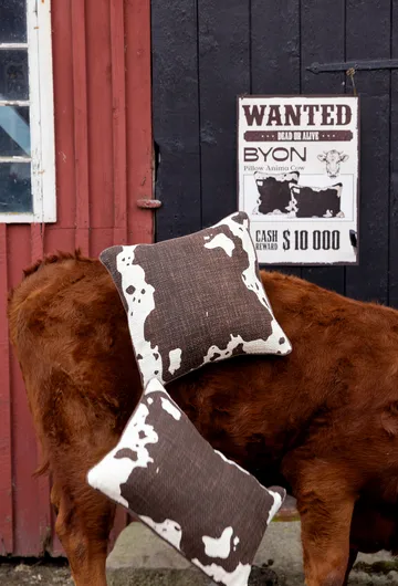 Anima 靠枕|靠垫 L 40x60 cm - 奶牛花纹 - Byon