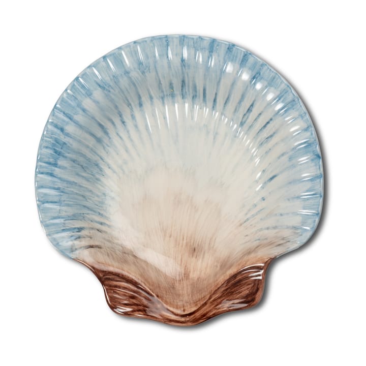 Armona 阿莫娜 海洋系列 贝壳盘 23.5x23.5cm - 浅蓝 - Byon