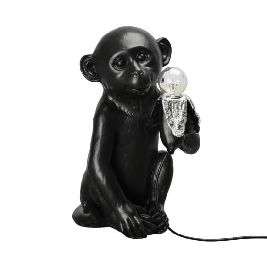 Banana Monkey 台灯 - 黑色 - Byon