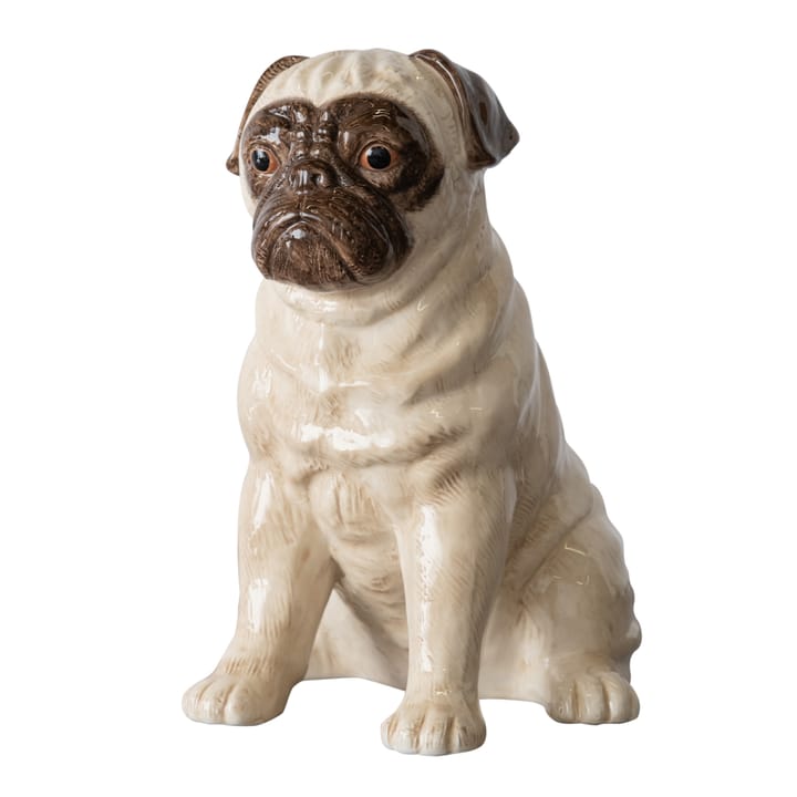 Big Pug decoration 31 cm, 米色 Byon