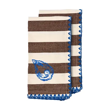 Bubba 厨房巾 50x70 cm 两件套装 - Oyster - Byon