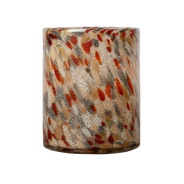 瑞典Byon L款手工玻璃灯烛台花瓶（直径20cm） - multi - Byon