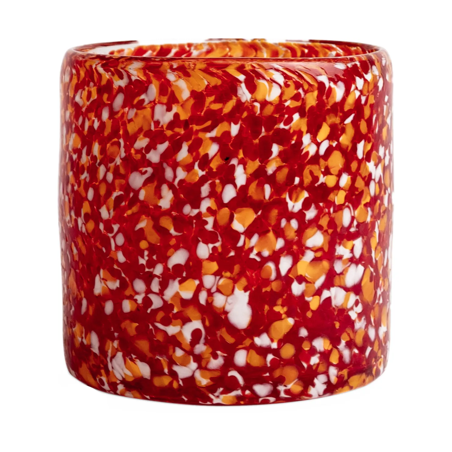 Calore 特小号茶烛台 10cm, 红橙色 Byon