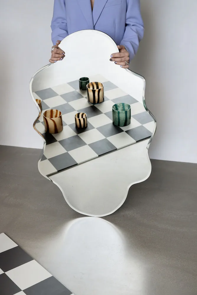 Calore 烛台-花瓶 M Ø15 cm, 黑色-米色 Byon