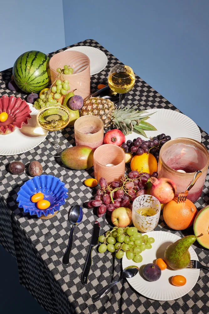 Calore 烛台-花瓶 M Ø15 cm, 粉色-米色 Byon