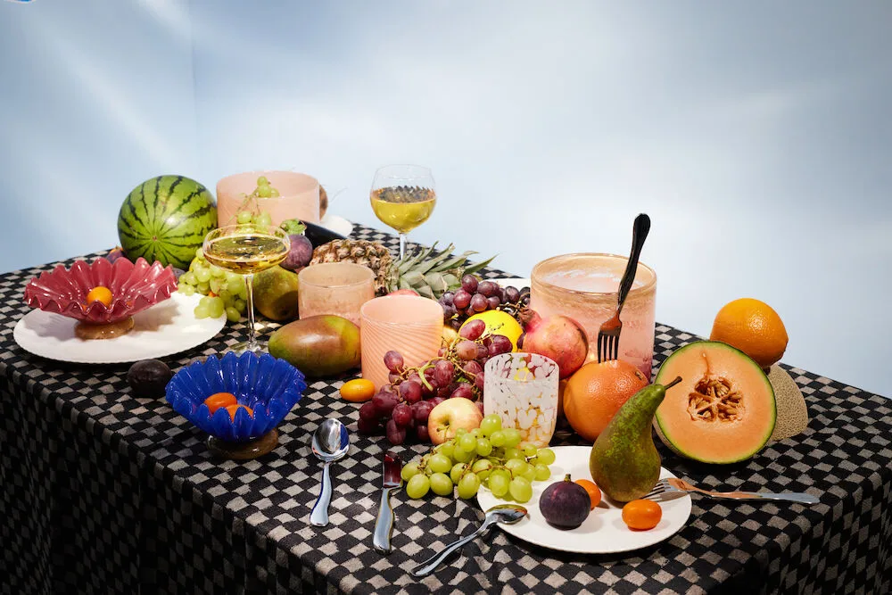 Calore 烛台-花瓶 M Ø15 cm, 粉色-米色 Byon