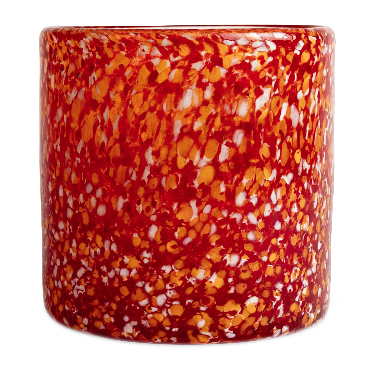 Calore 茶烛台 M 15cm, 红色_橙色 Byon