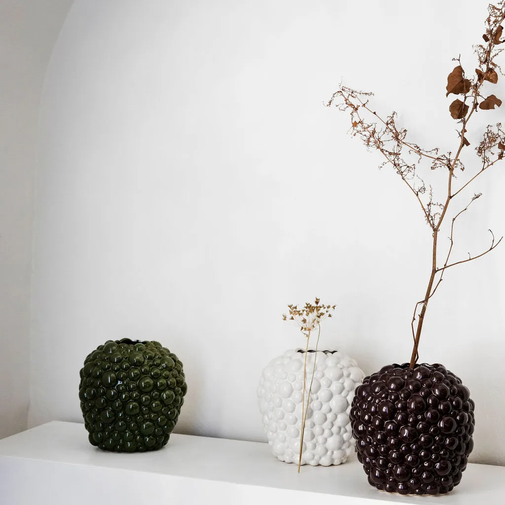 Celeste 花瓶 26 cm, 棕色 Byon