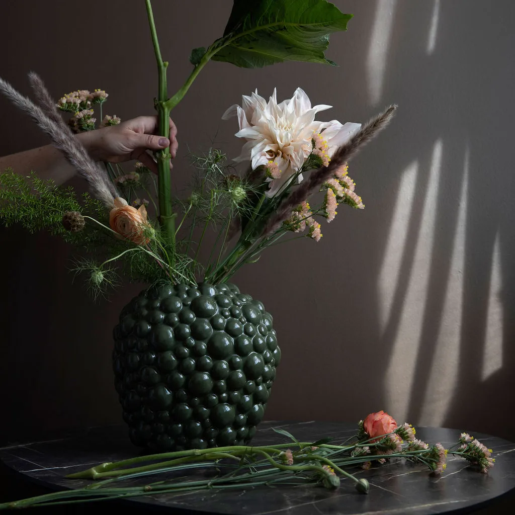 Celeste 花瓶 26 cm, 绿色 Byon