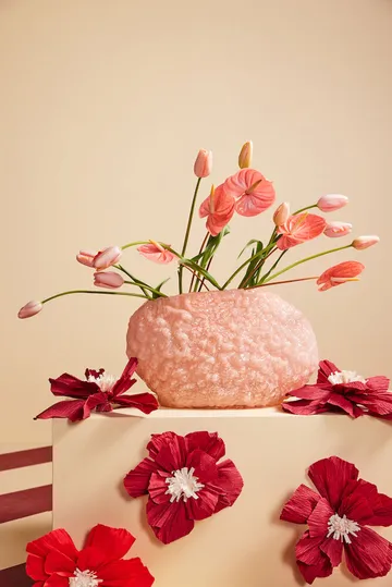 Corallo 花瓶 L 15x45cm - 粉色 - Byon
