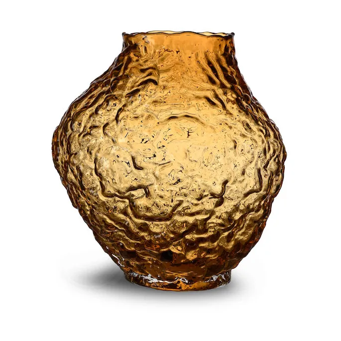 Corallo 花瓶 M 26x28x27cm - 浅琥珀色 - Byon