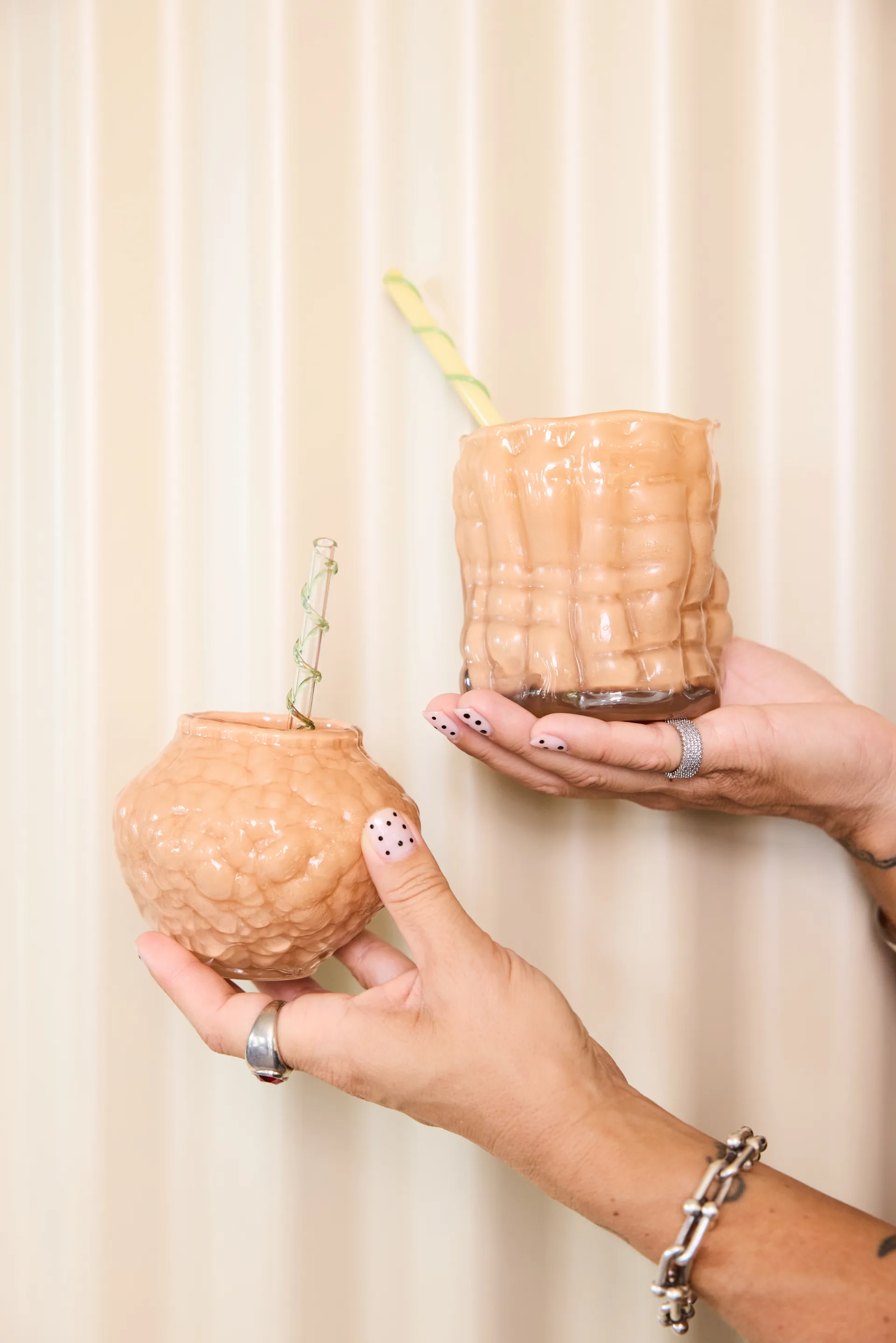 Corallo 花瓶 mini 11x11x8 cm, 桃色 Byon