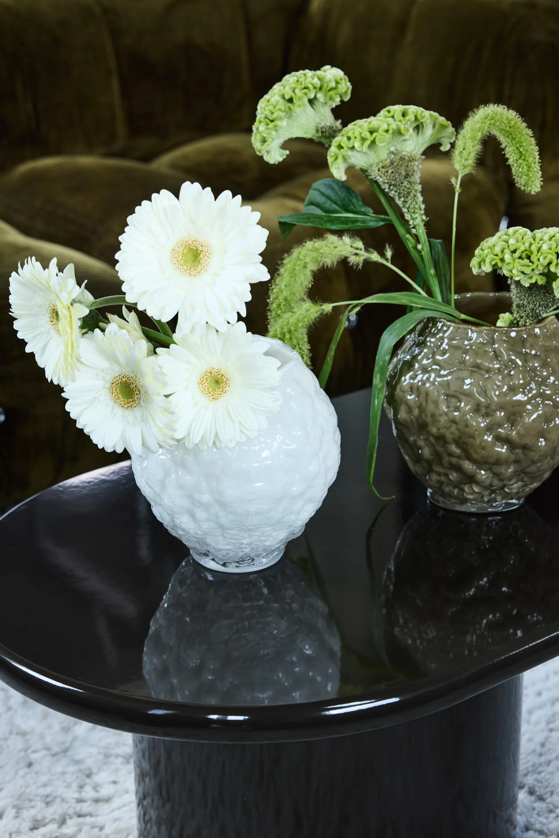 Corallo 加小 vase 19x17x17.5cm, 米白色 Byon