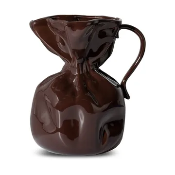 Crumple 花瓶 - 褐色 - Byon