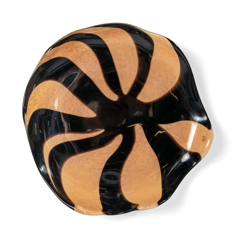 Curve 碟 black-beige, M Byon