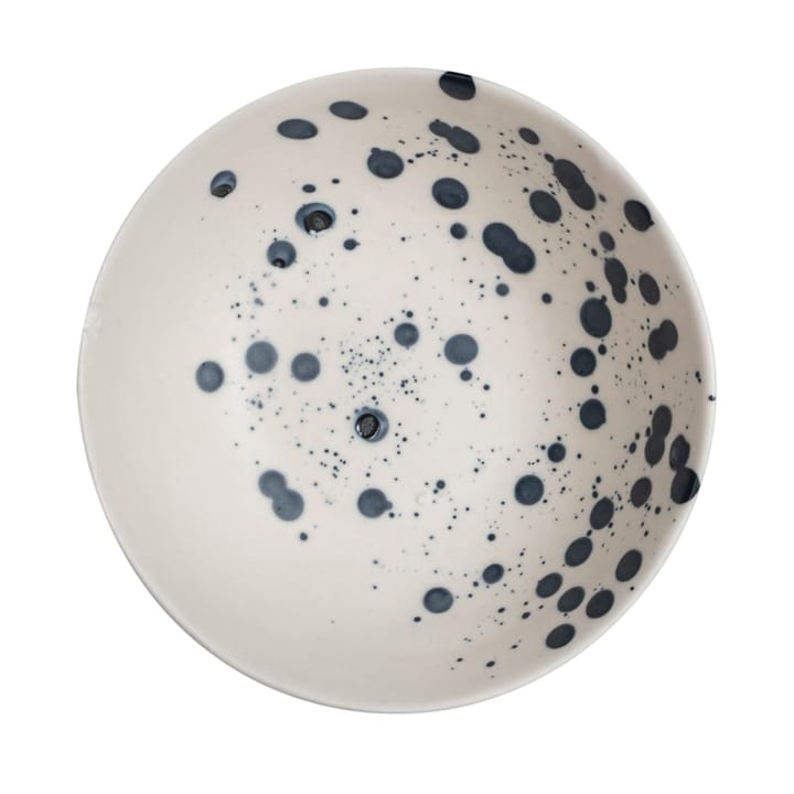 Dottie 碗  Ø 13 cm, 黑色-白色 Byon