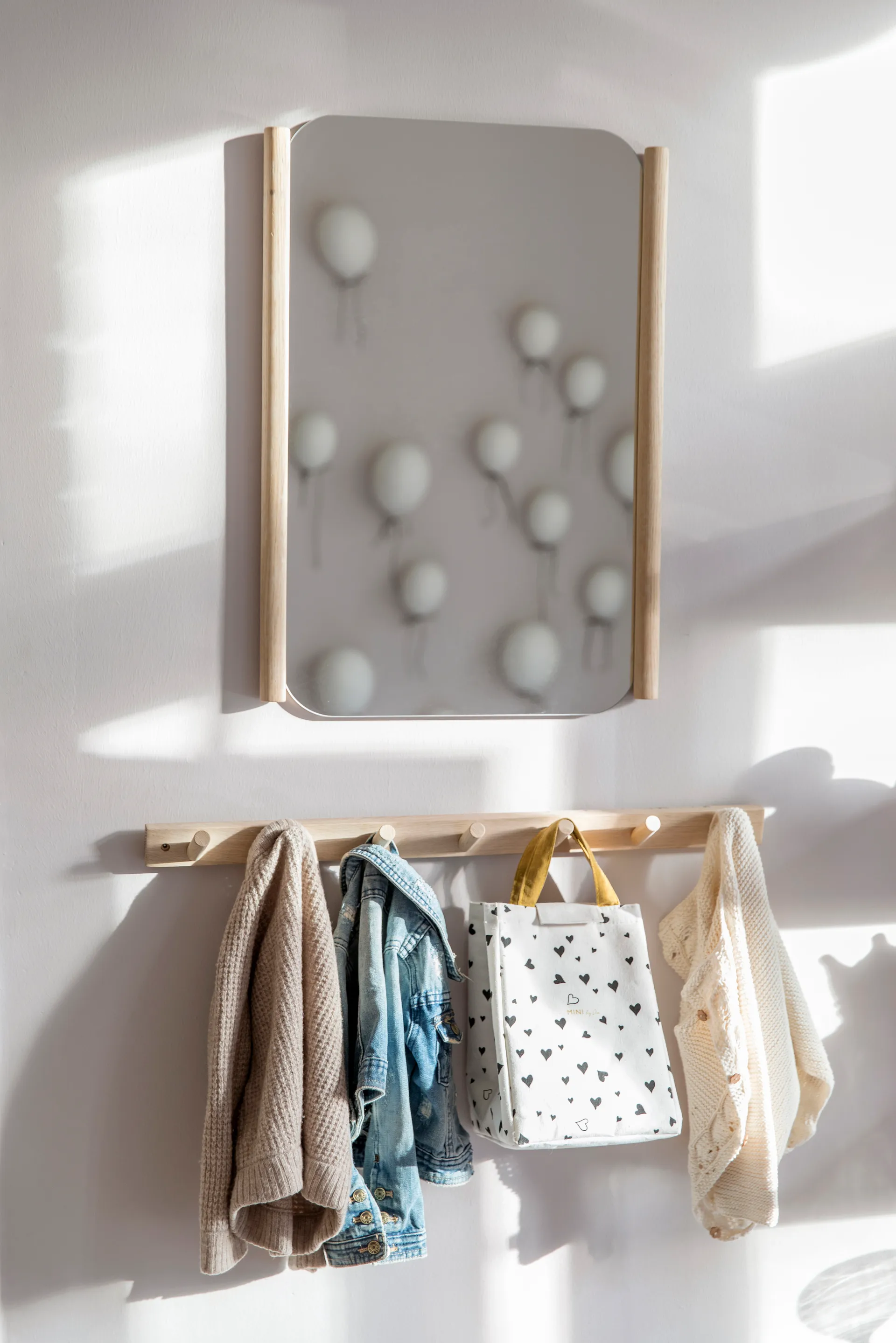 Else hanger nature, 7 hooks Byon