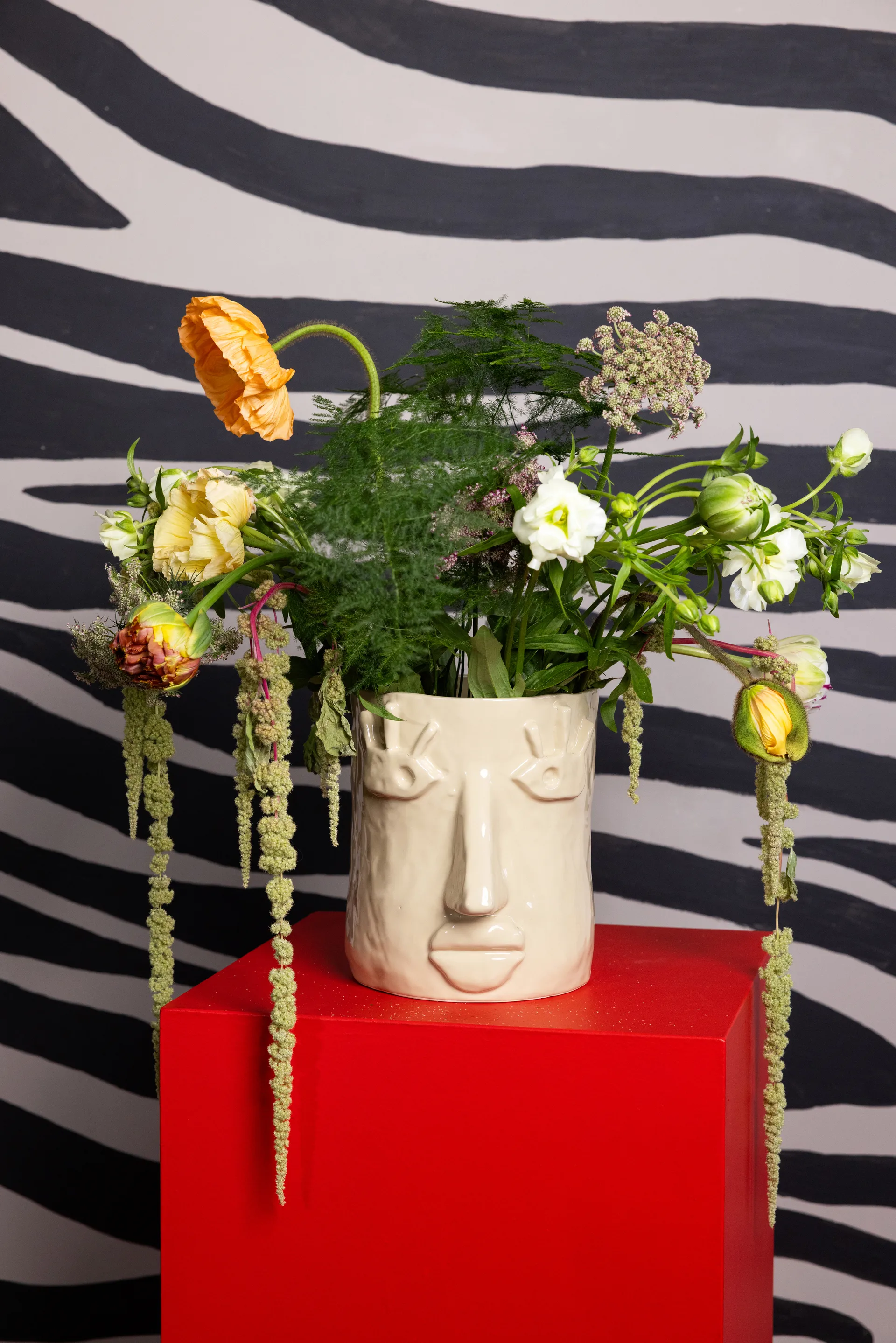 Facy pot S 15.5x12x15 cm, 米色 Byon