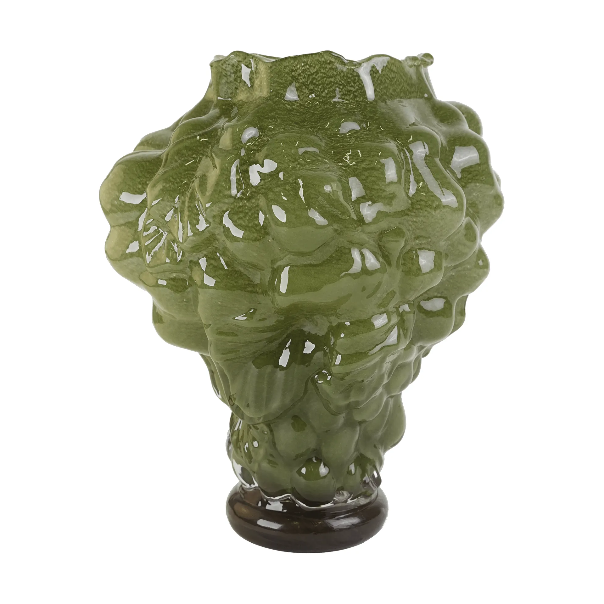 Fiano 花瓶, 绿色，Ø23x28cm Byon