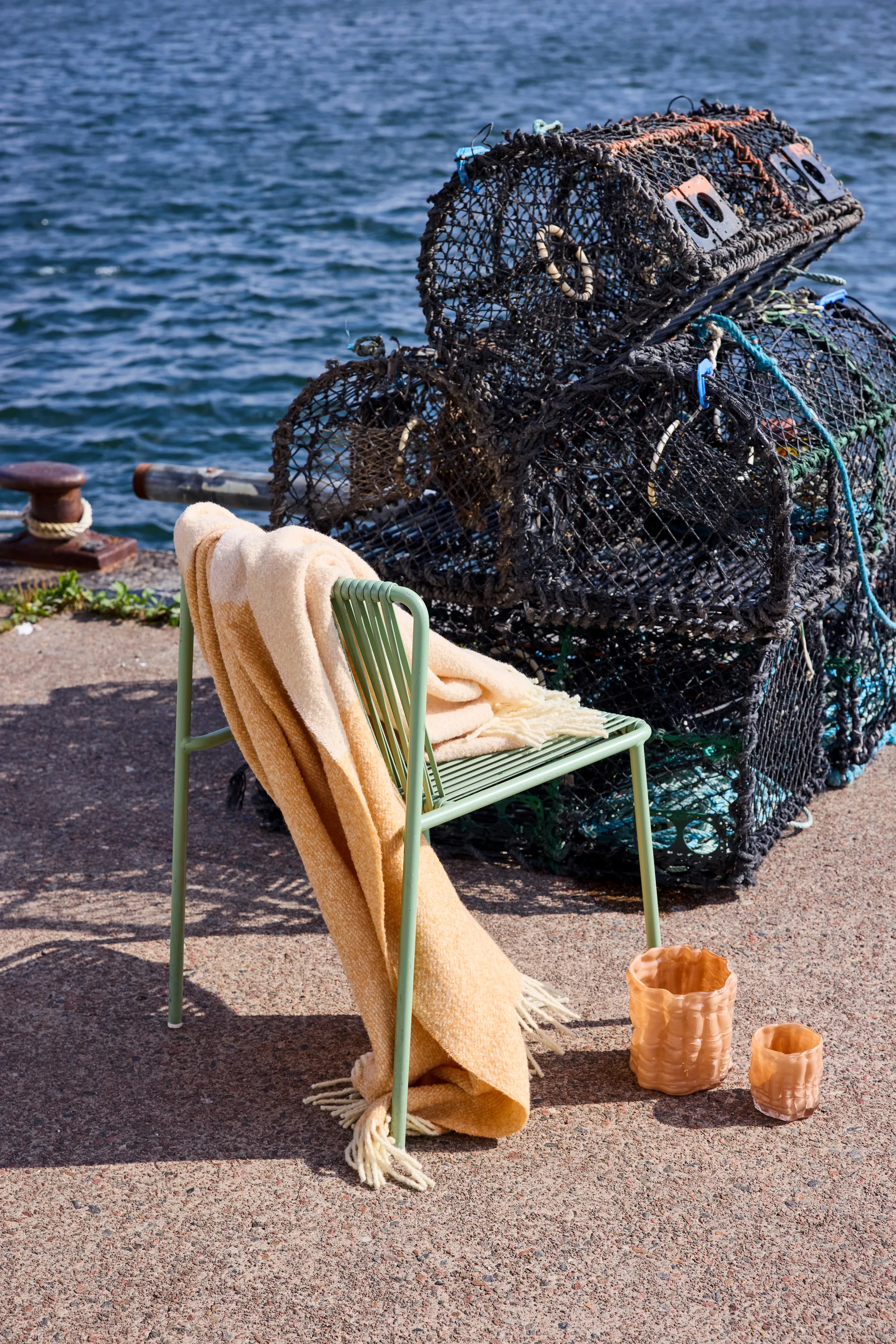 Franca 毯子 毯子 130x170 cm, 桃色 Byon