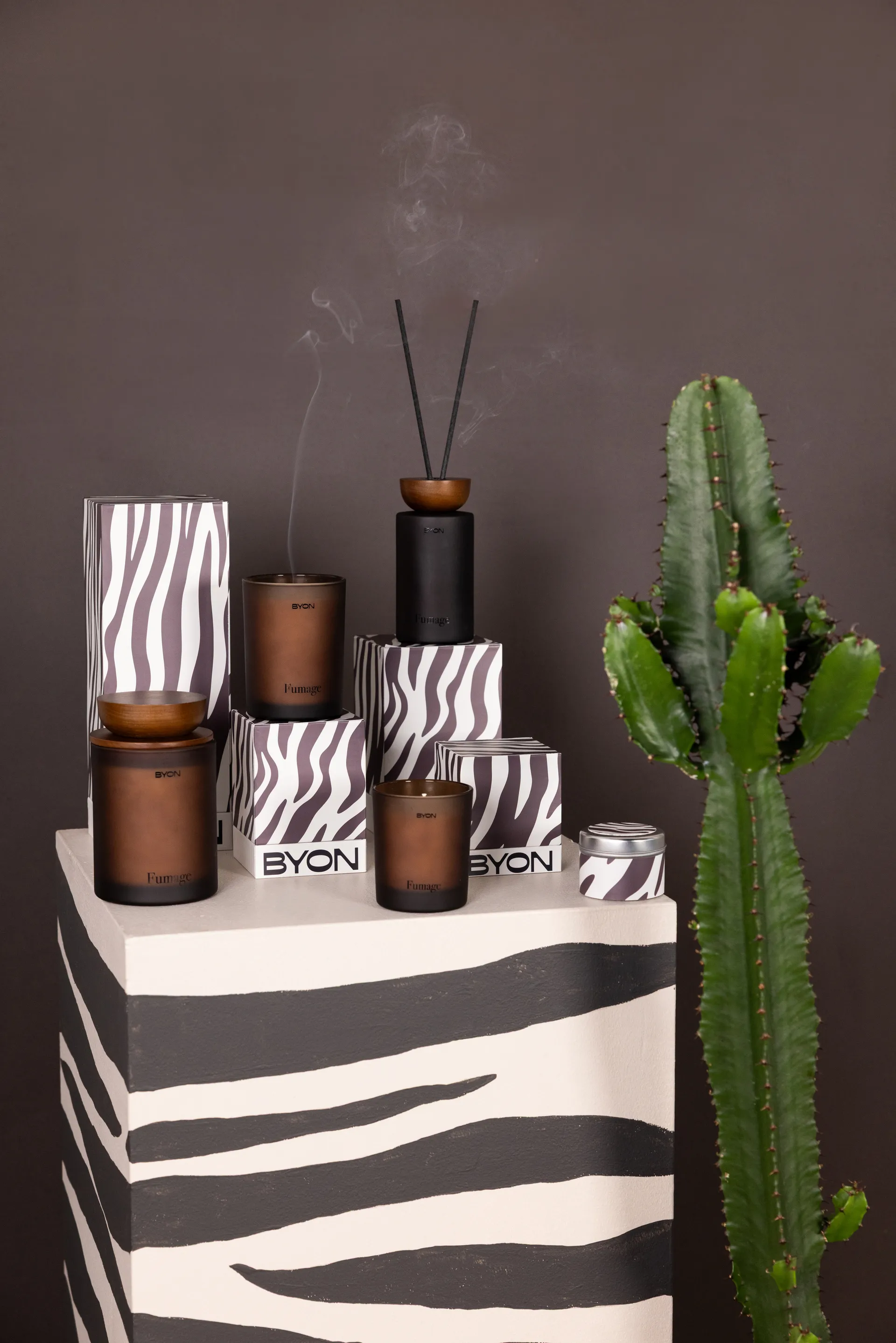 Fumage 香薰蜡烛, 55 h Byon