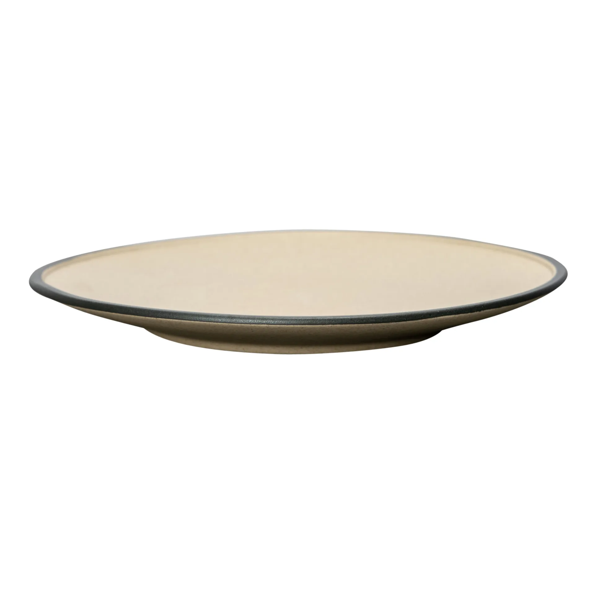Fumiko 盘子 Ø20cm, 米色_黑色 Byon