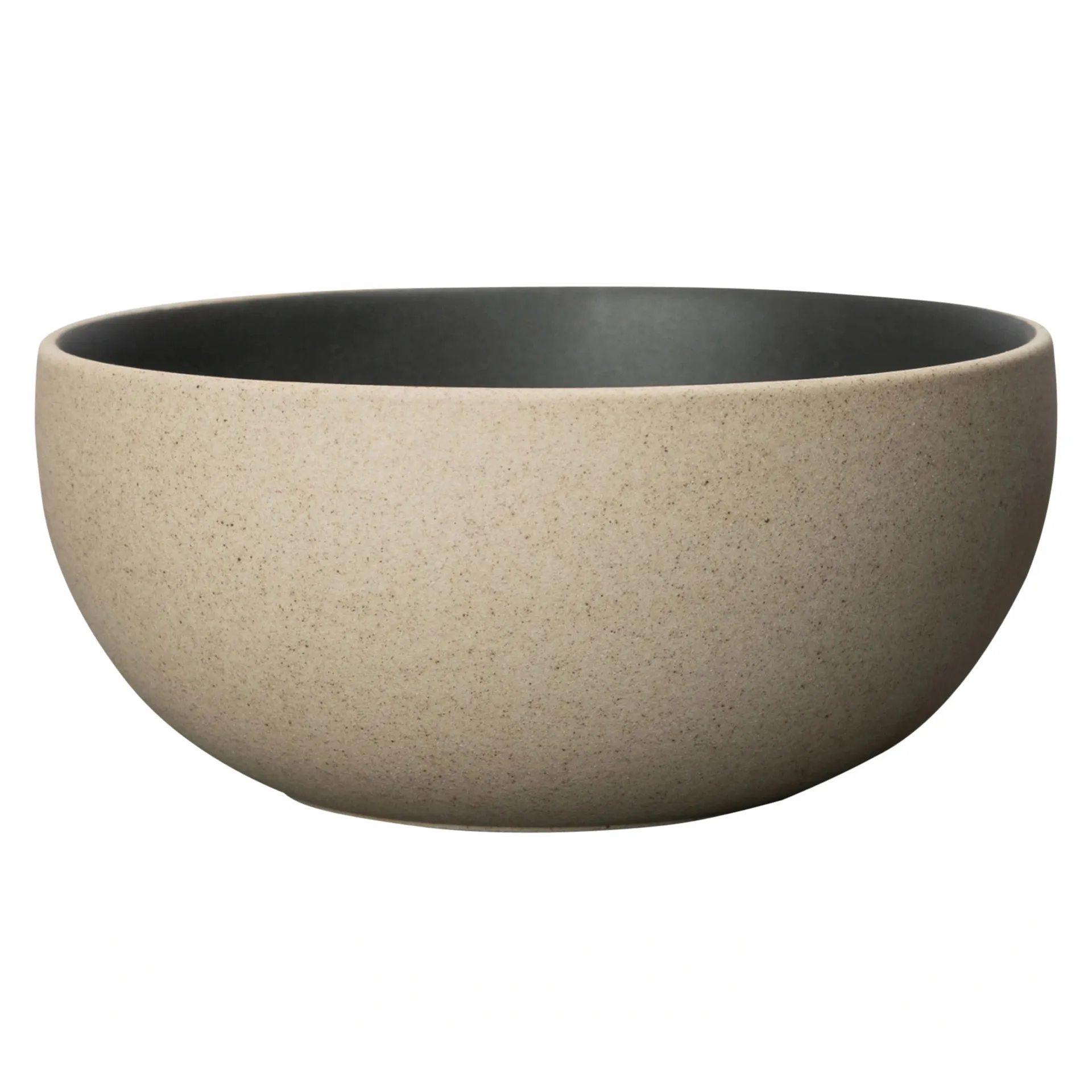 Fumiko碗直径14cm, 米色_黑色 Byon