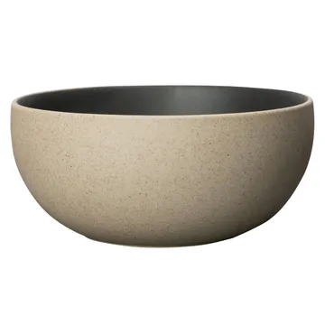 Fumiko碗直径14cm - 米色_黑色 - Byon