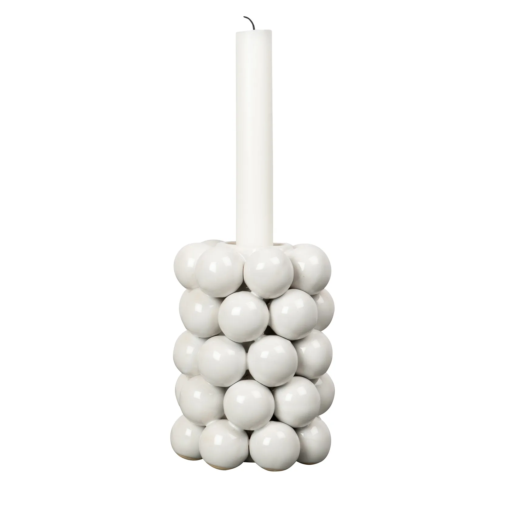 Globe 烛棒 13.5cm, 白色 Byon