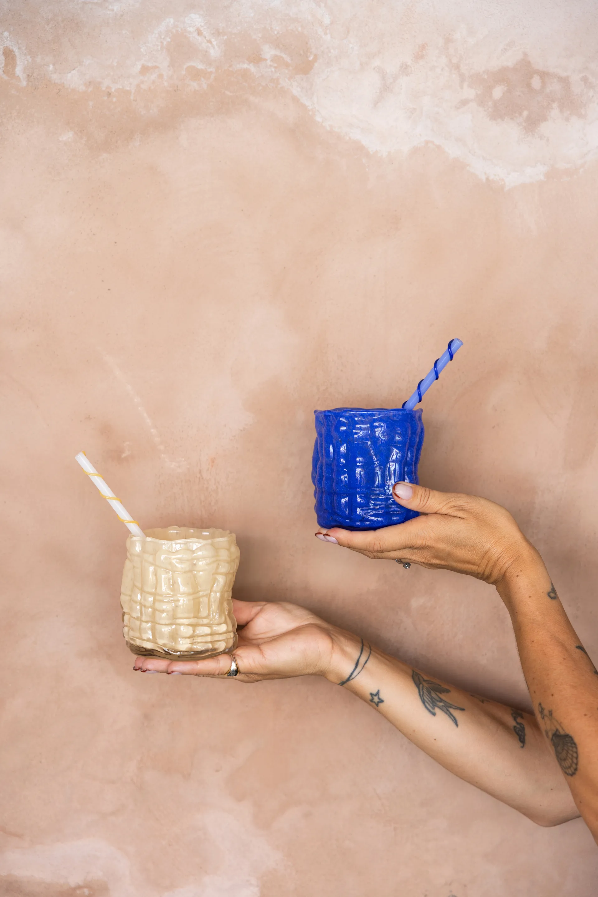 Laranne 烛台 Ø10 cm, 米色 Byon